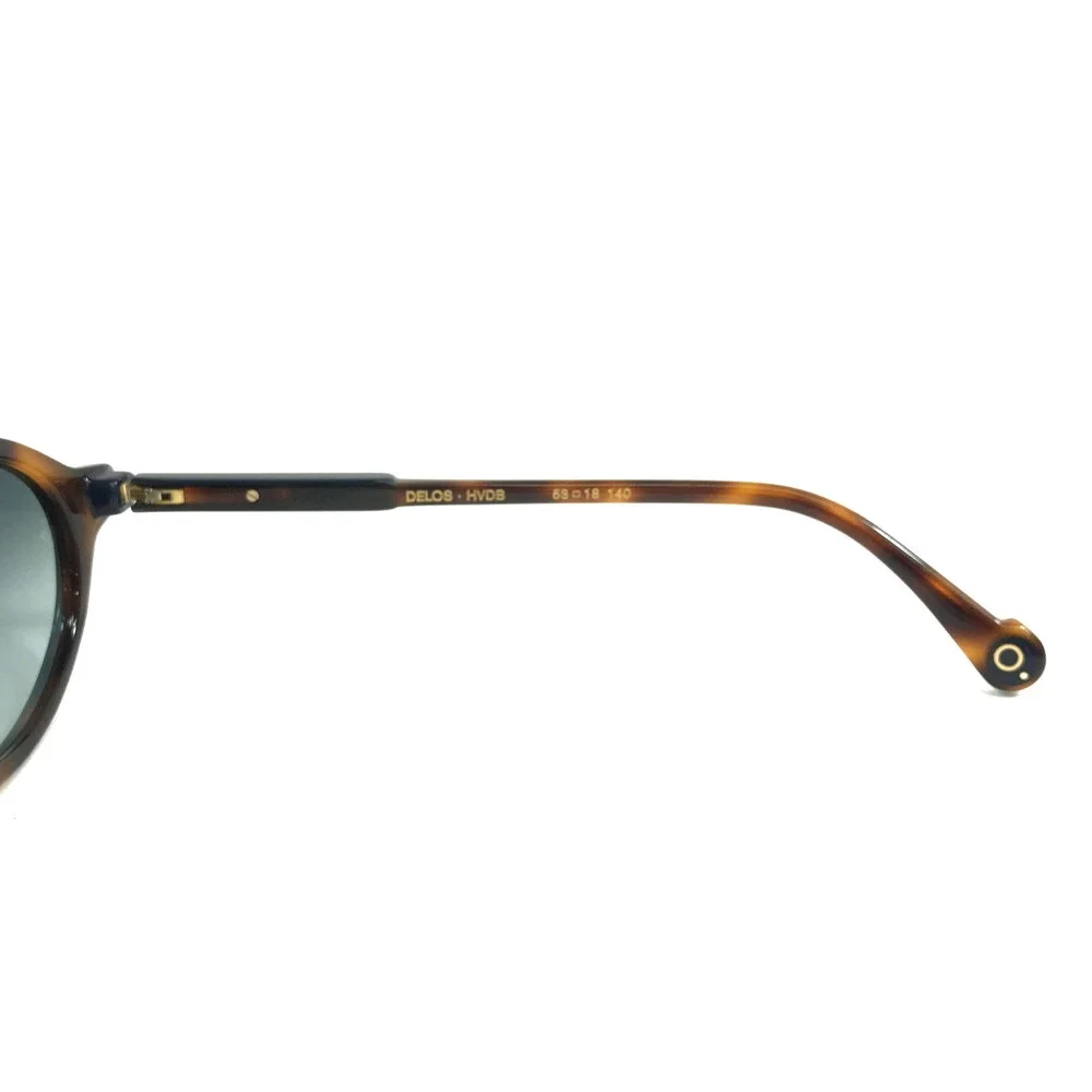 Etnia Barcelona Sunglasses DELOS HVDB Havana Blue Frames w/ Gradient Blue Lenses